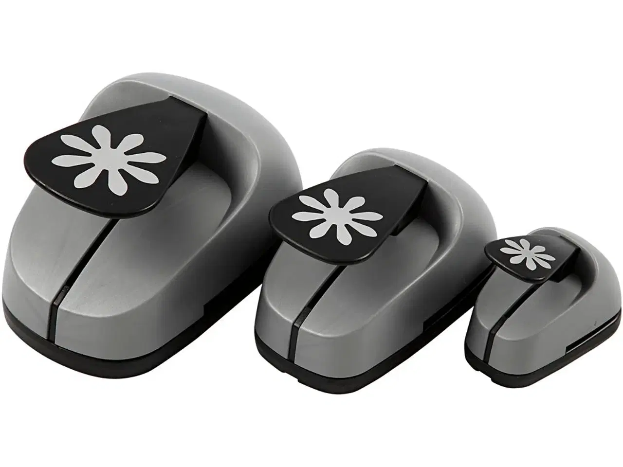 Billede 1 - Lag-på-lag Marguerit Stansejernssæt, 3 størrelser