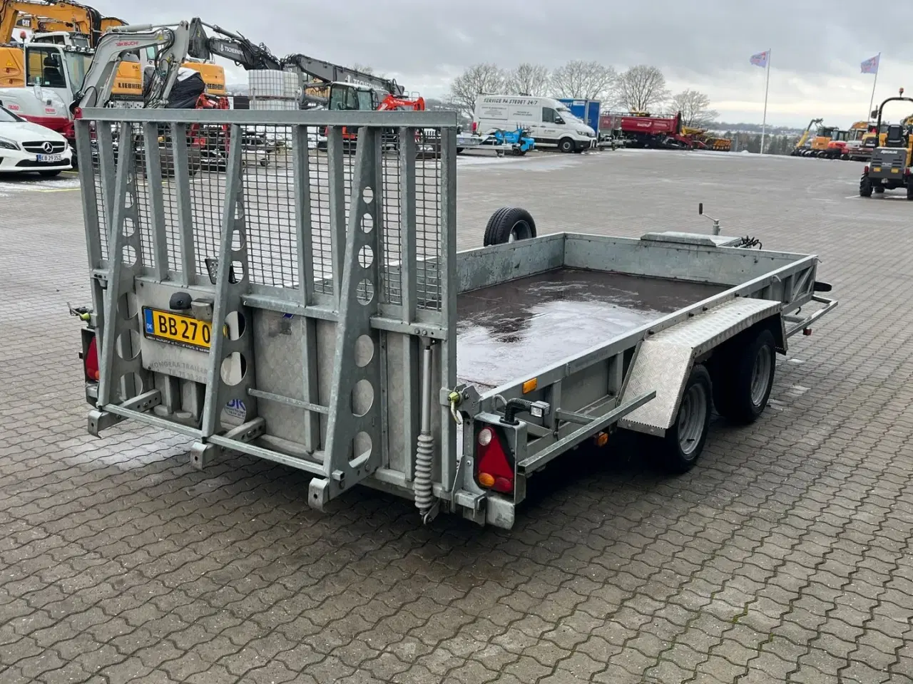 Billede 5 - Ifor Williams gp147 430cm lang maskintrailer