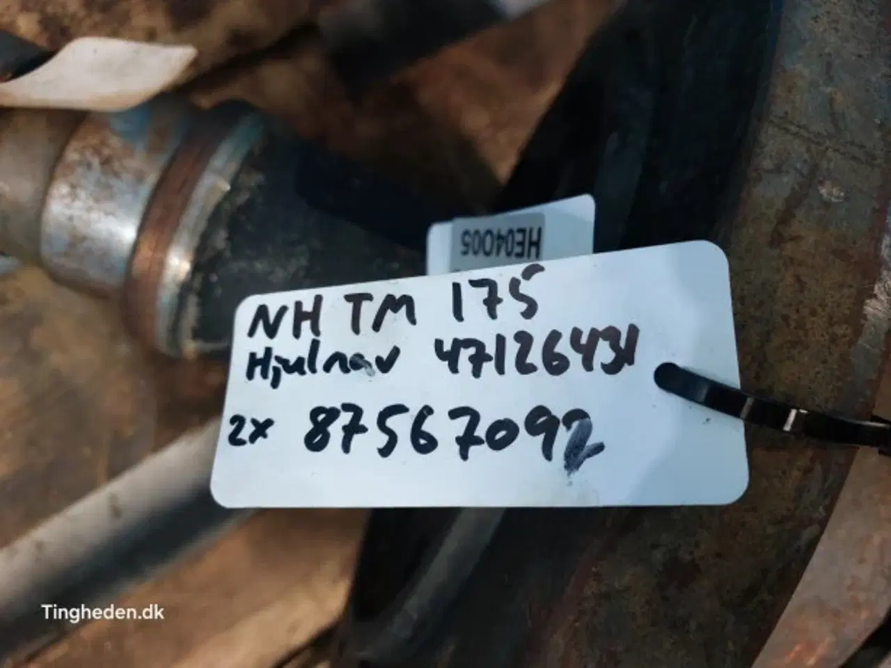 Billede 3 - New Holland TM175 Hjulnav 47126431