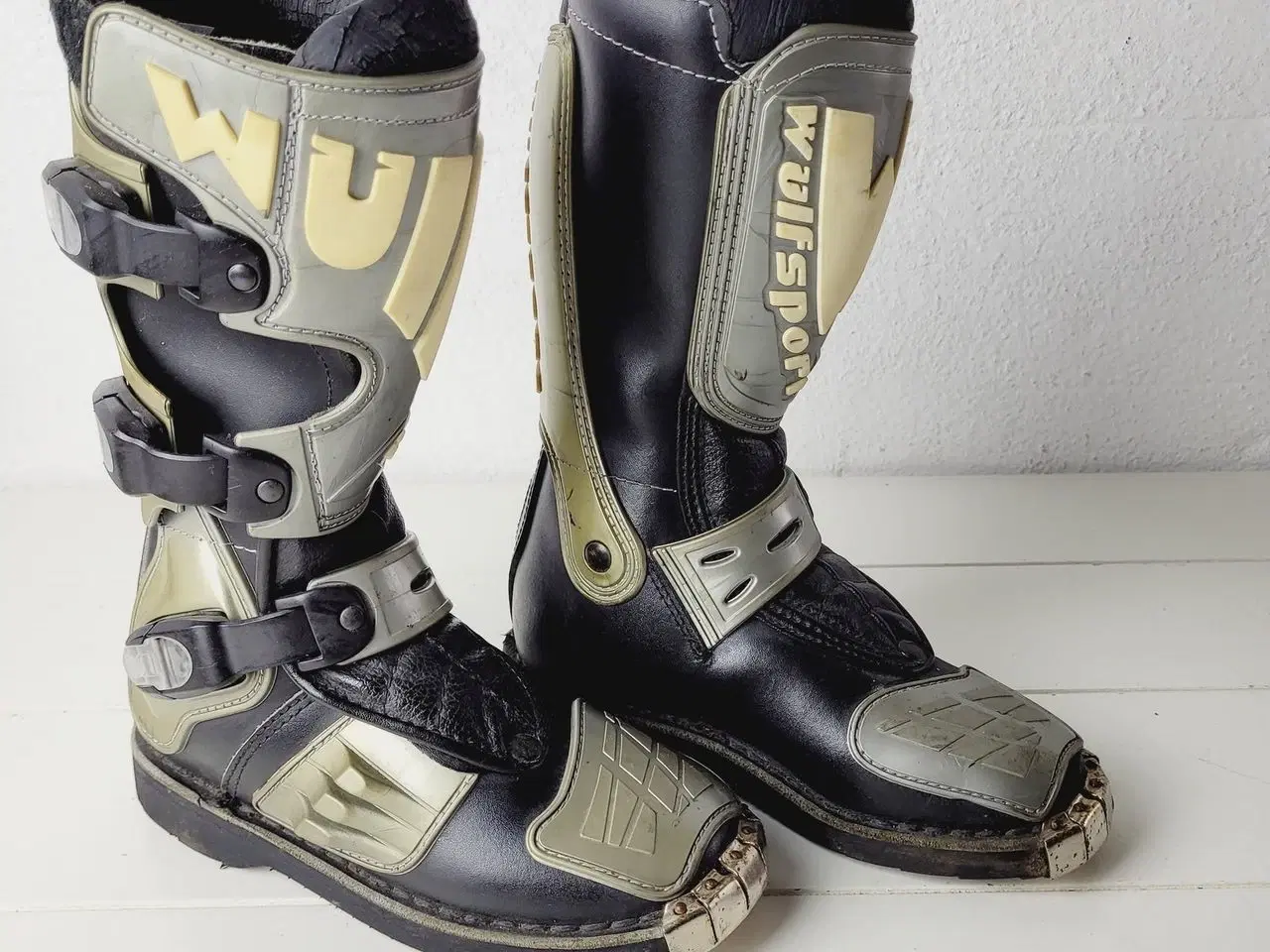 Billede 5 - ⭐️- Wulf Kids Motocross Støvler – God Begynderstøv