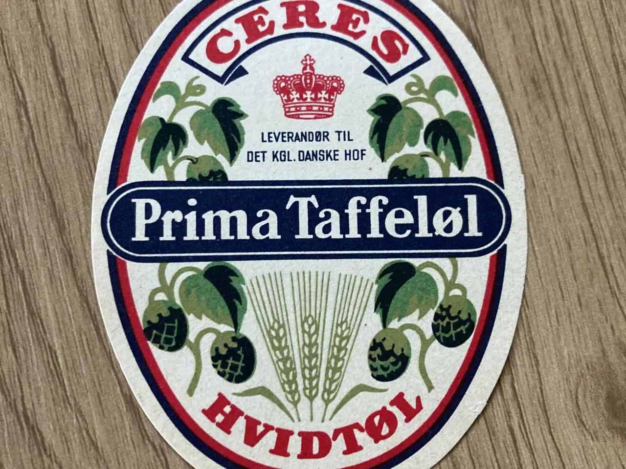 Billede 1 - Ceres Prima Taffeløl Hvidtøl