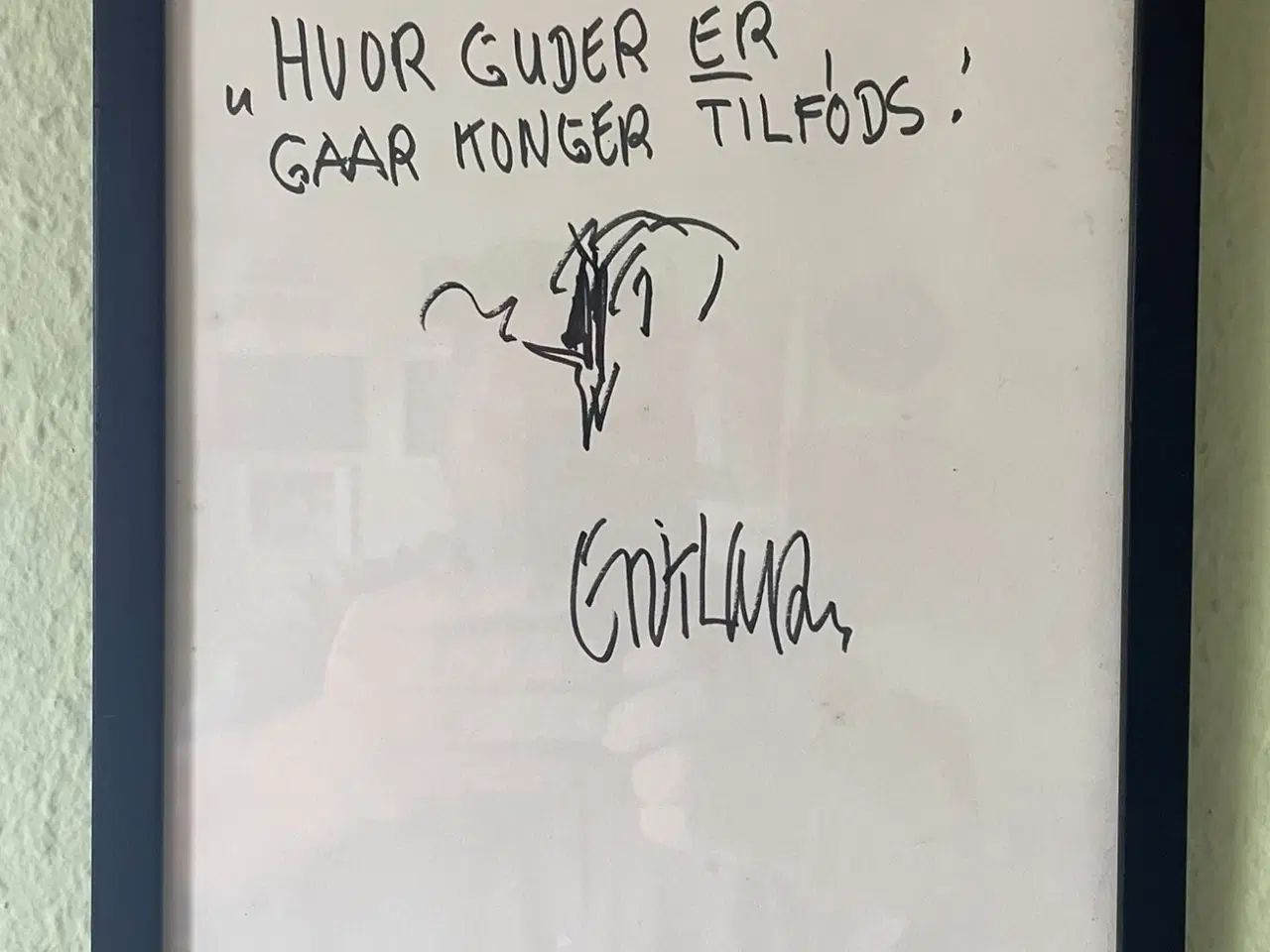 Billede 1 - Tegning og Tekst af Erik Larsen 