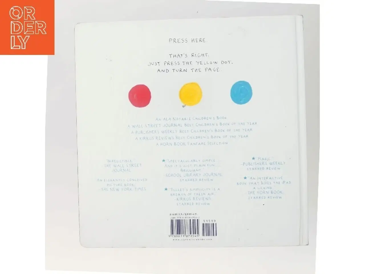 Billede 3 - Press Here af Herve Tullet (Bog)