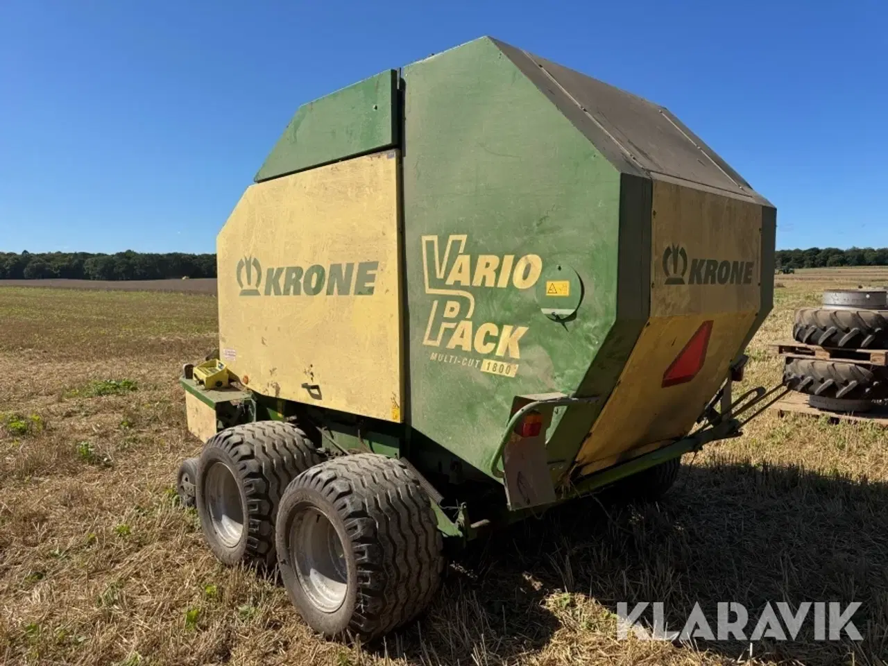 Billede 7 - Rundballepresser Krone VarioPack 1800 MultiCut