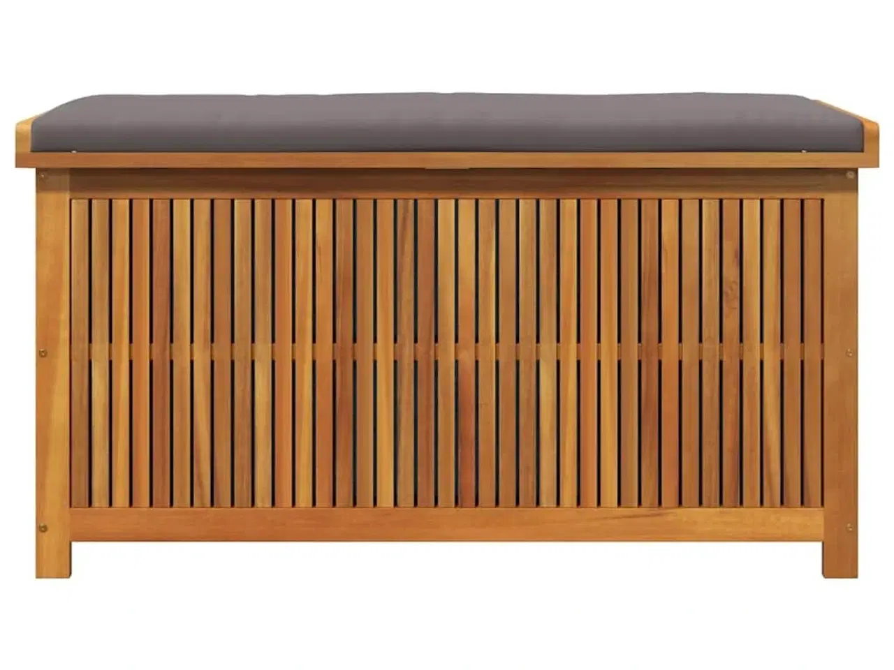 Billede 5 - Udendørs hyndeboks 113x50x60,5 cm massivt akacietræ