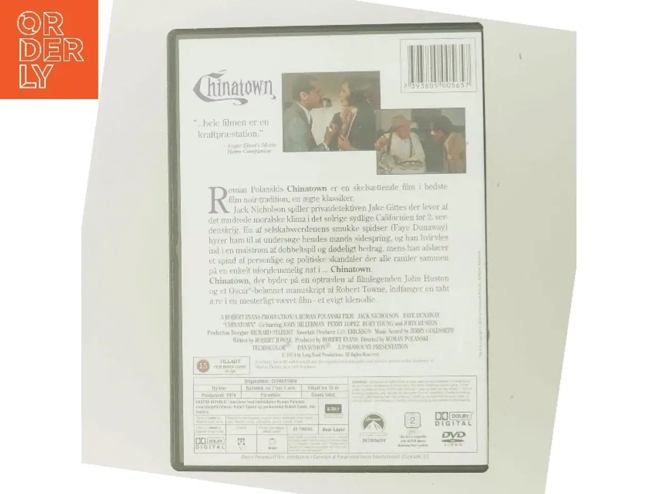 Billede 3 - Chinatown med Jack Nicholson (DVD)