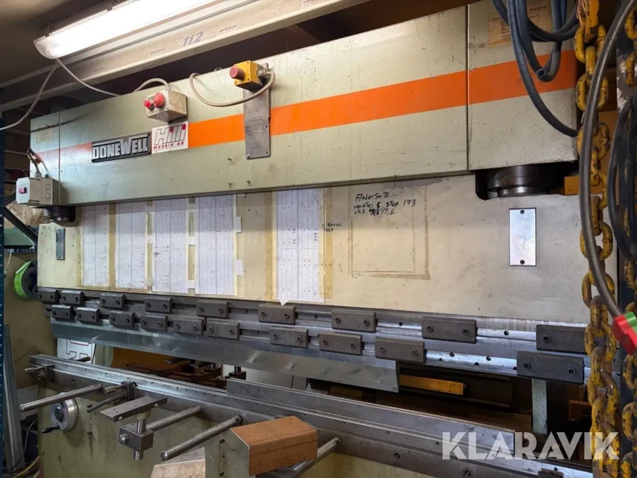 Billede 2 - Kantpresser Donewell 50-2500 1 styk