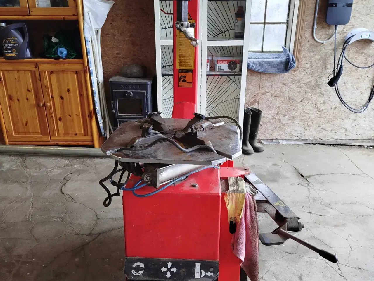 Billede 1 - Dækmaskine