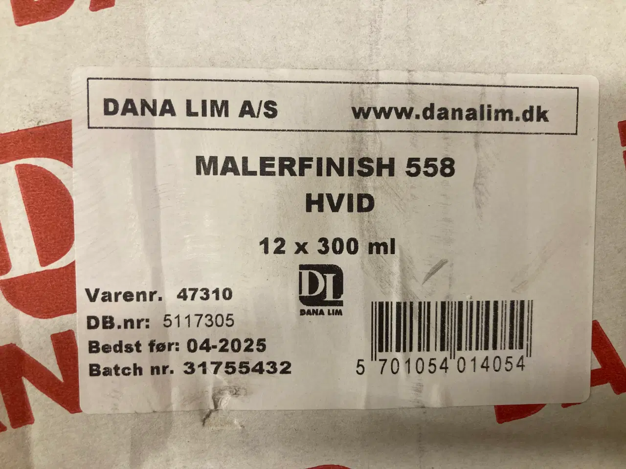 Billede 3 - Dana malerfinish 558 hvid 300 ml - 13 stk.