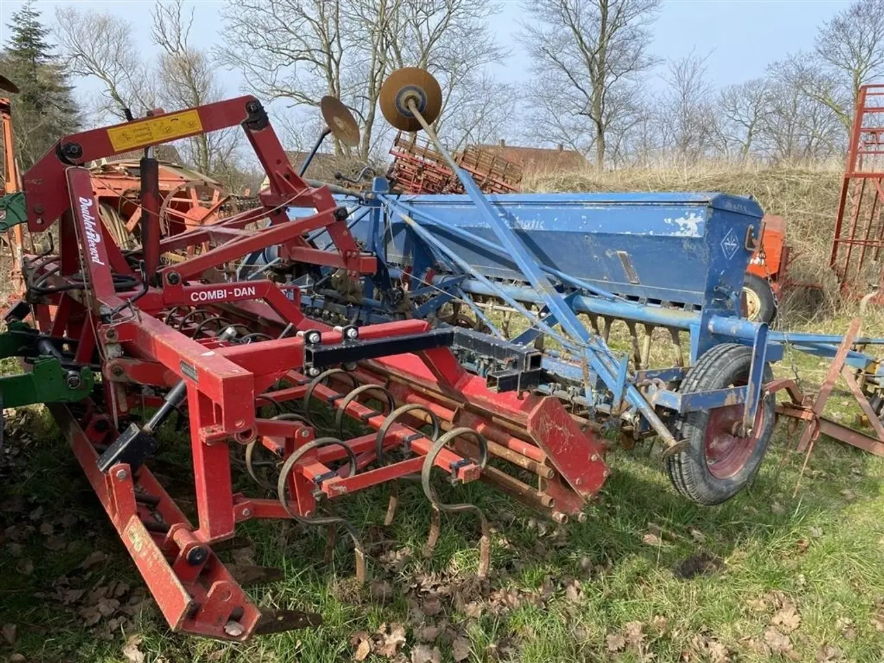 Billede 1 - Doublet-Record Combi Dan 4 meter med nordsten såmaskine