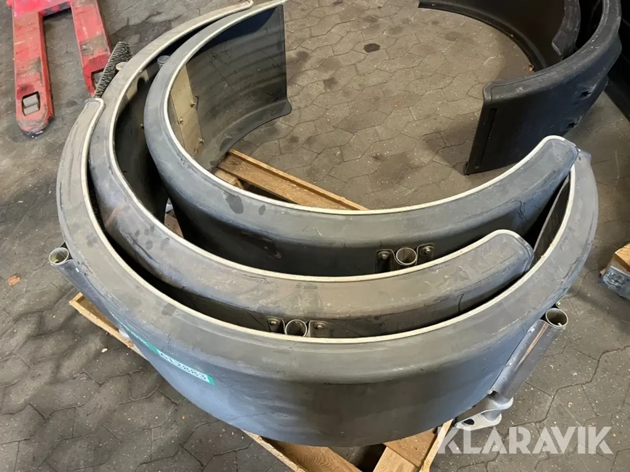 Billede 8 - Hjulskærme LAG 3 stk med beslag