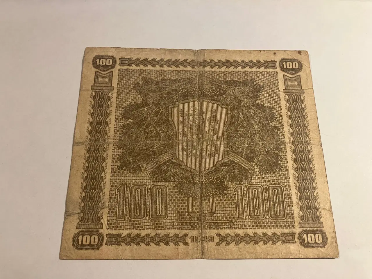 Billede 2 - 100 markkaa Finland 1939