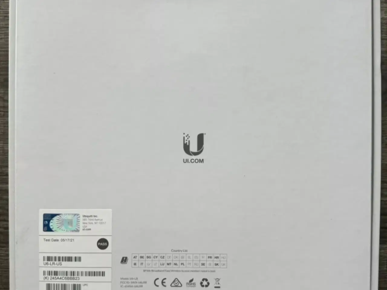Billede 1 - Ubiquiti UniFi U6-LR Access Point