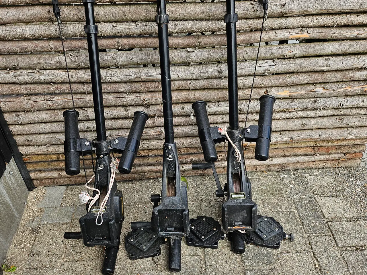 Billede 2 - 3 stk. downrigger med div, tilbehør