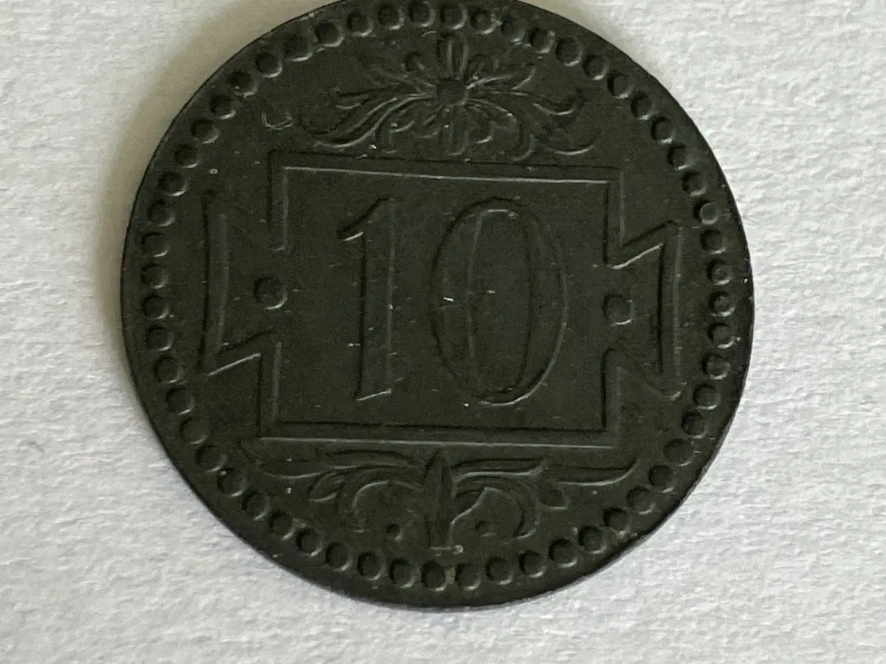 Billede 2 - 10 Pfennig Stadt Danzig 1920 - Rare