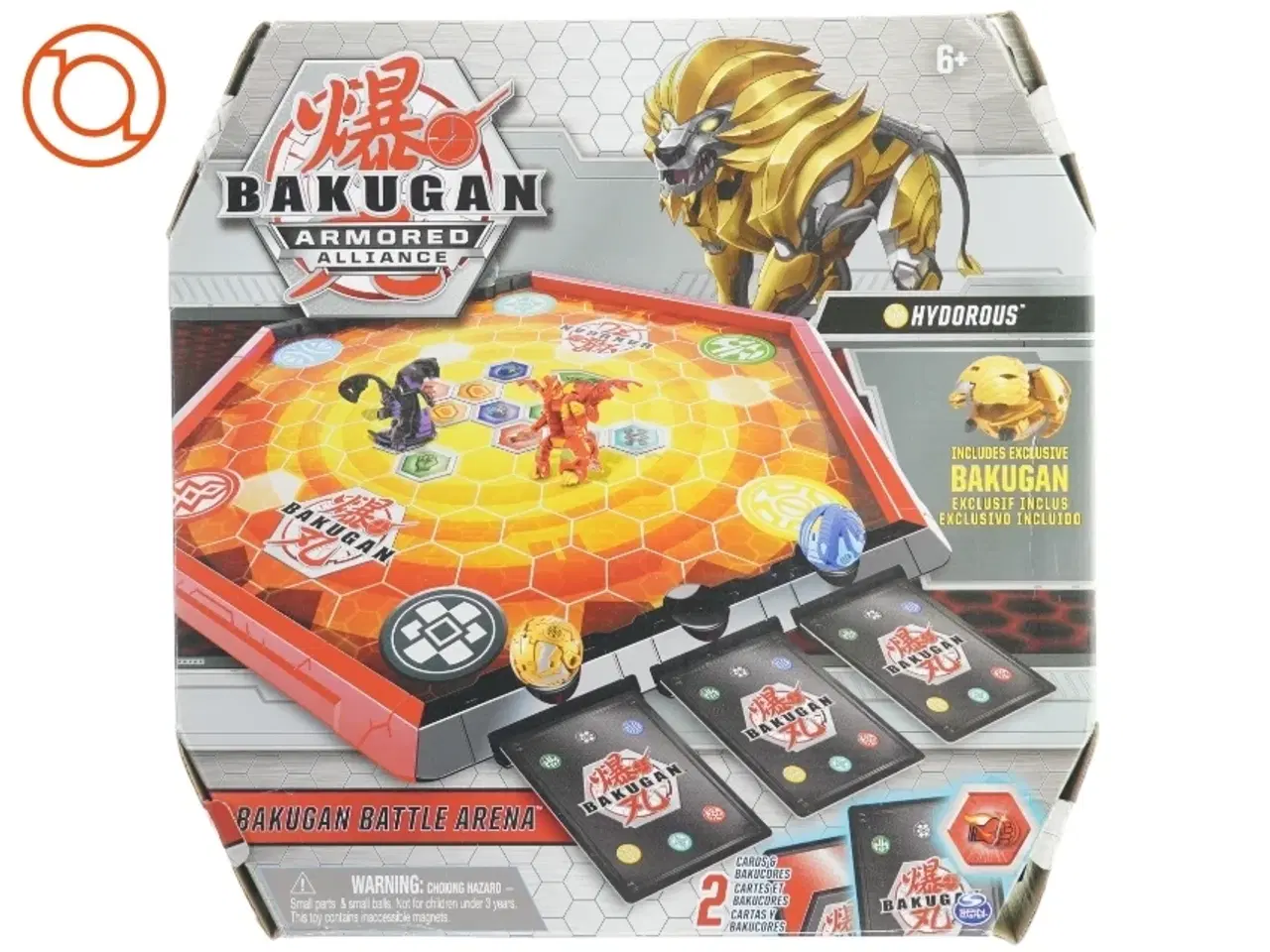 Billede 1 - Bakugan-spil med figurer og kort (str. 34 X 34cm)