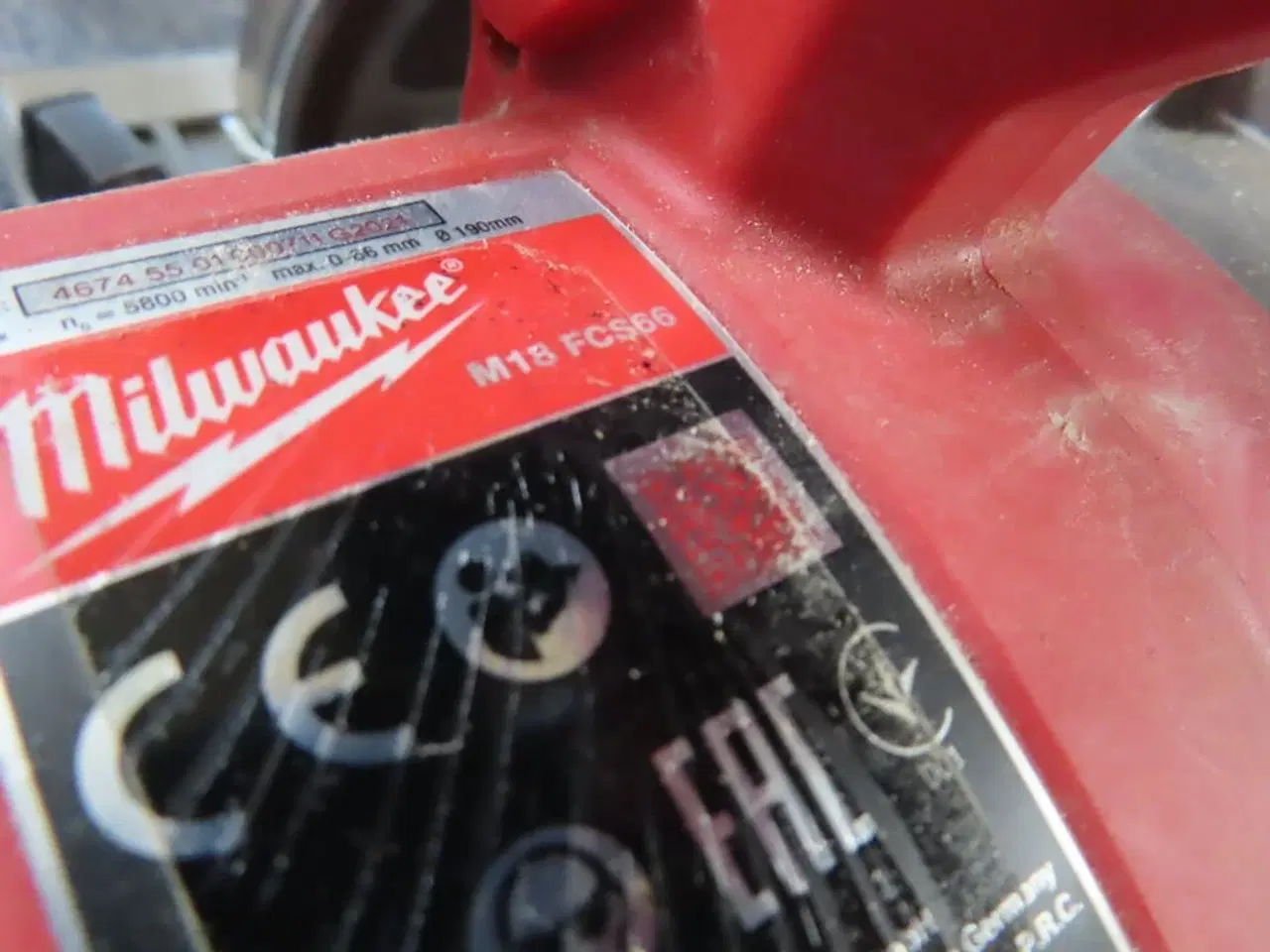 Billede 2 - Rundsav MILWAUKEE M18 FCS66