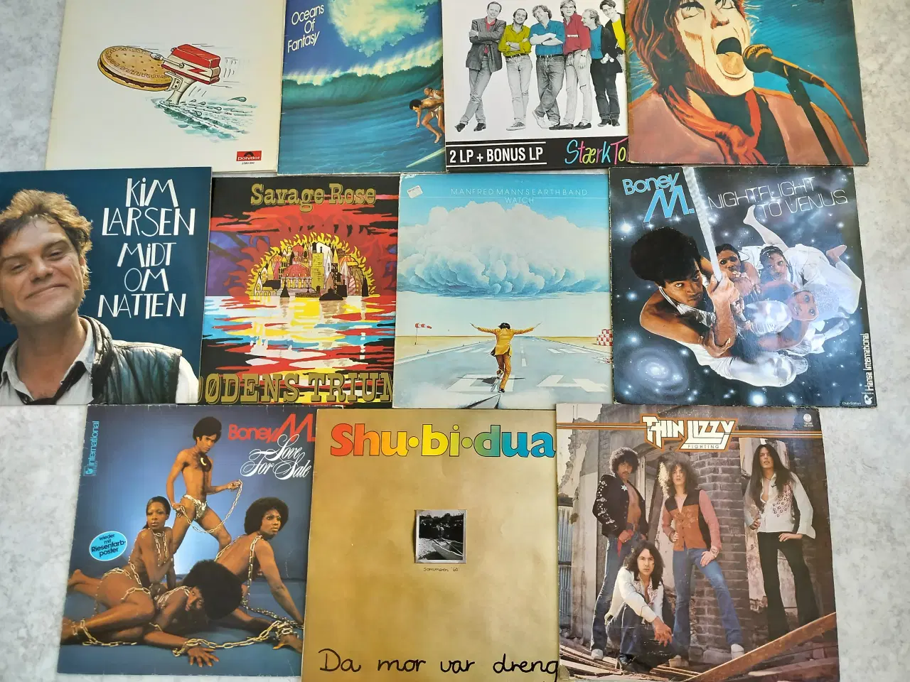 Billede 1 - Boney M , shubidua og andre