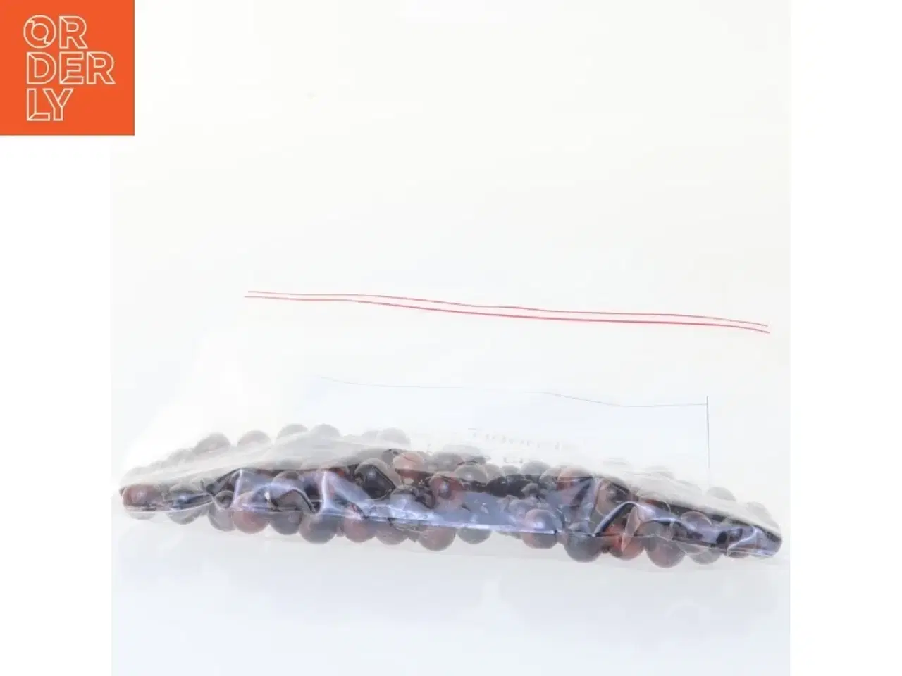 Billede 4 - Rød Tigerøje Halskæde (str. 85 cm)