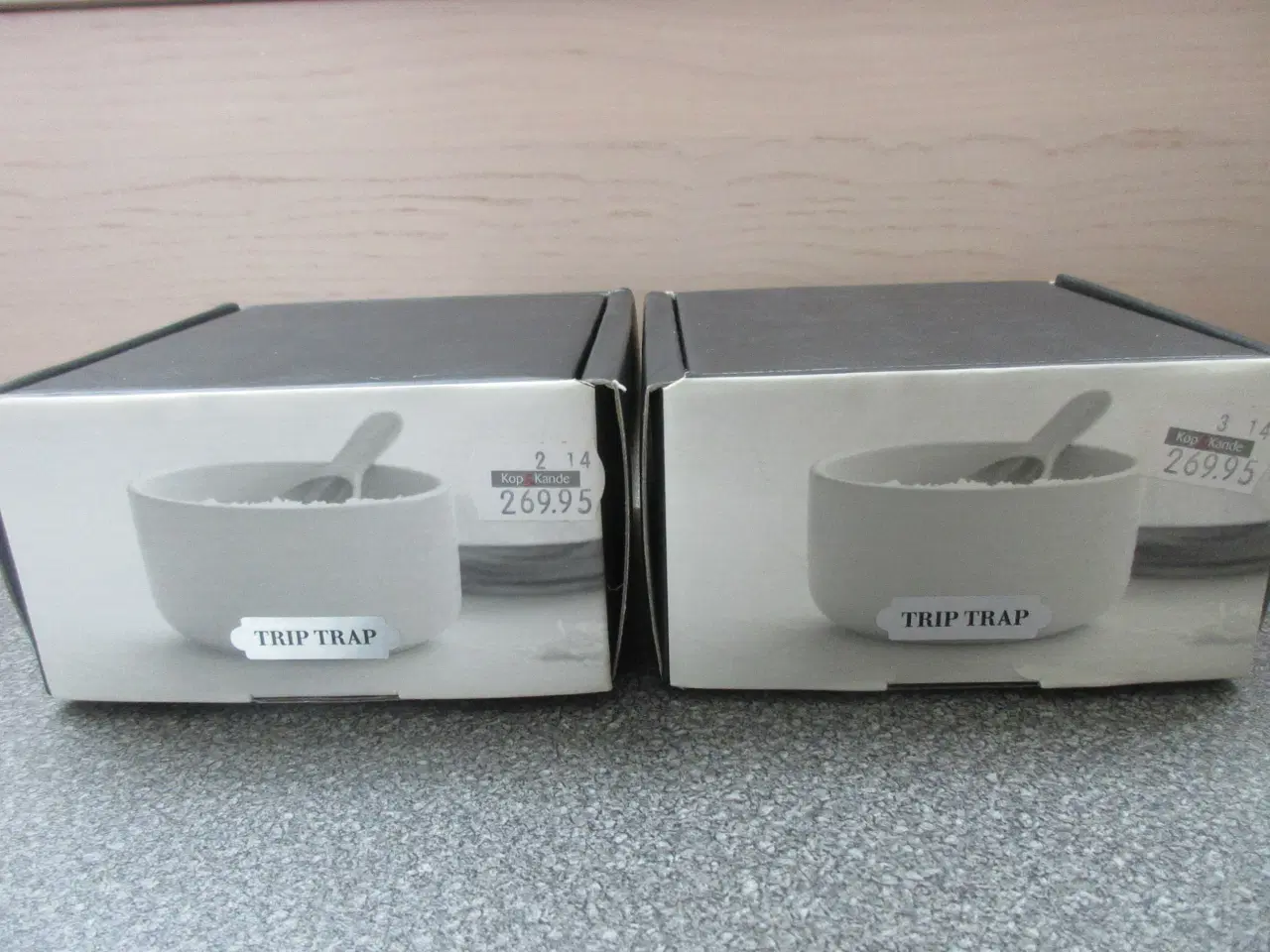 Billede 1 - Saltkar Trip Trap - 2 STK. - UBRUGTE