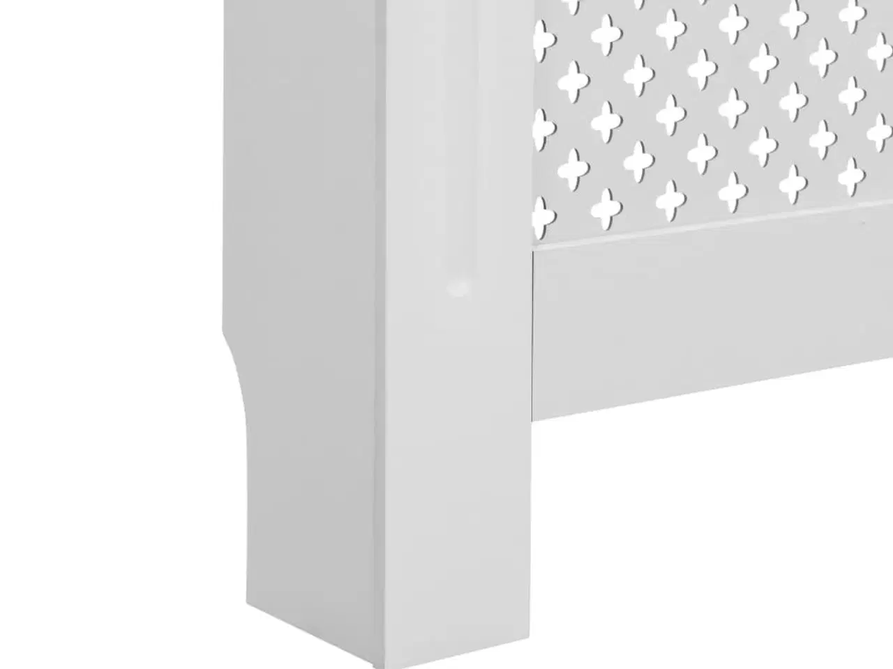 Billede 6 - Radiatorskjuler MDF 172x19x81,5 cm hvid