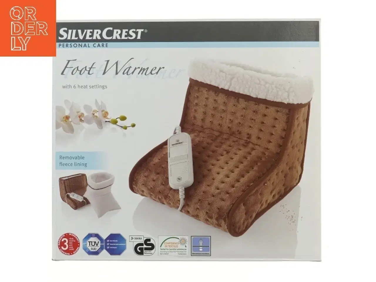 Billede 1 - SilverCrest fodvarmer fra SilverCrest (str. 31,5x26,5x28 cm)