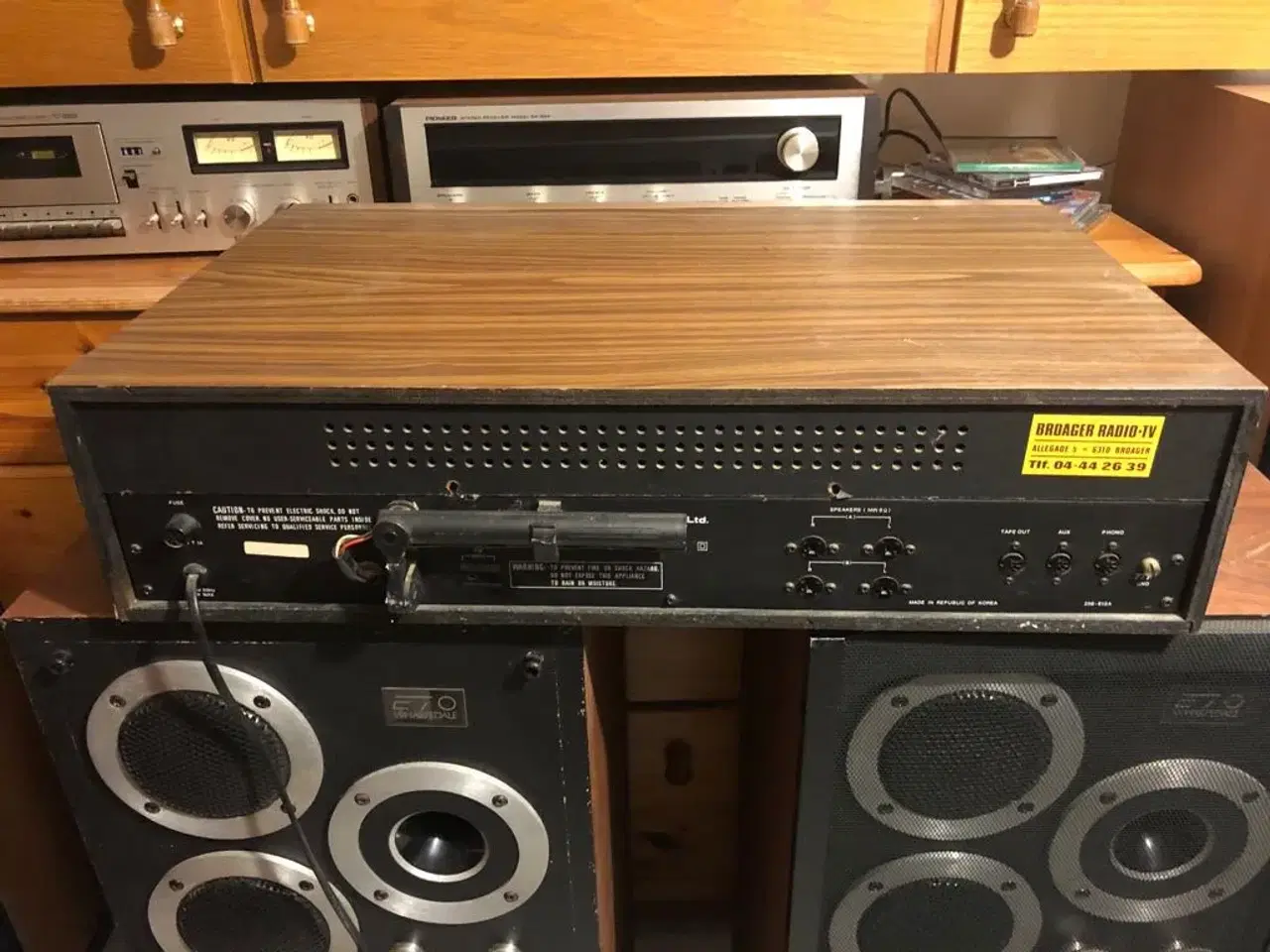 Billede 3 - Gold Star stereo casset receiver 785