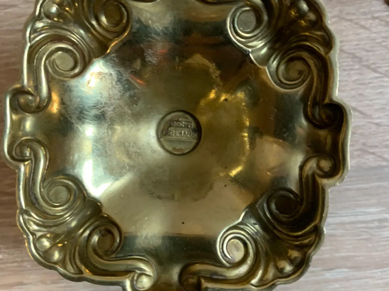 Billede 2 - Guldbelagte sølv lysestager Fra Cohr.