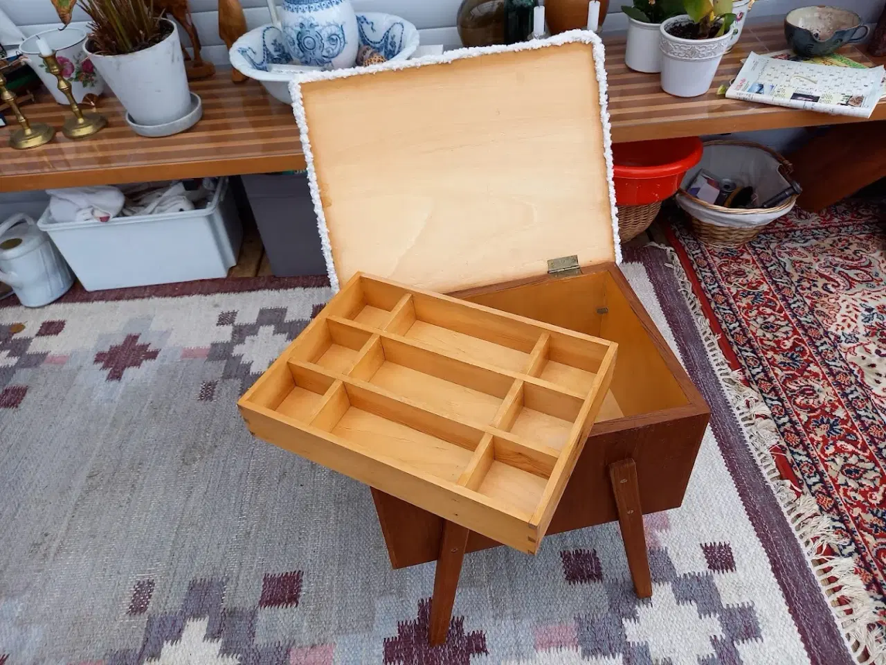 Billede 1 - Syskrin/skammel