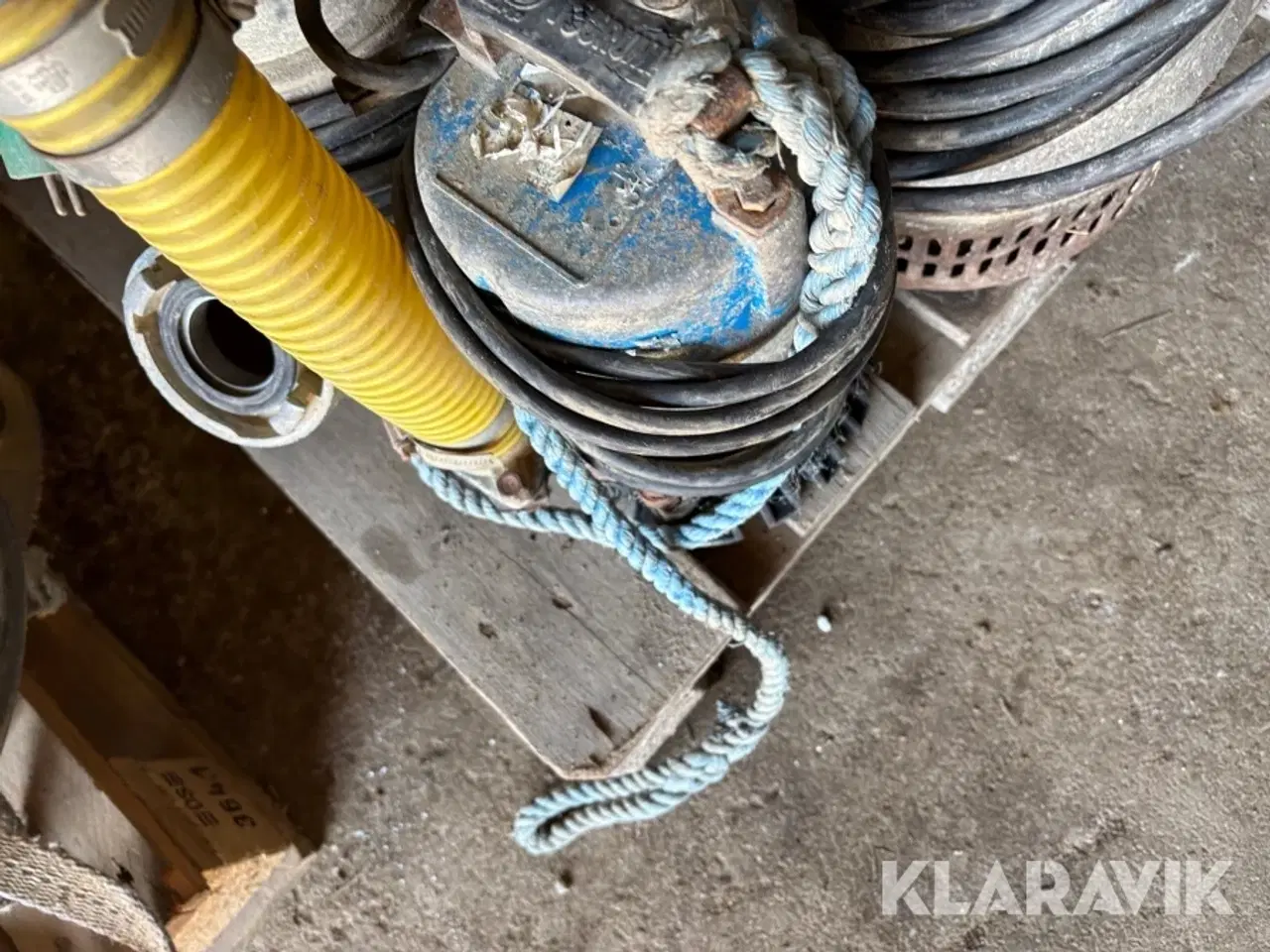 Billede 12 - Lot. Pumper Robot Pompen SPT Grundfos Honda 7 styk med brandslanger