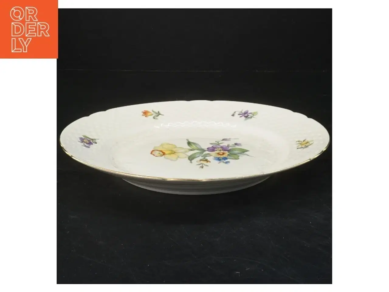 Billede 2 - B&G Saksisk Blomst middagstallerken (str. Ø 24 cm)
