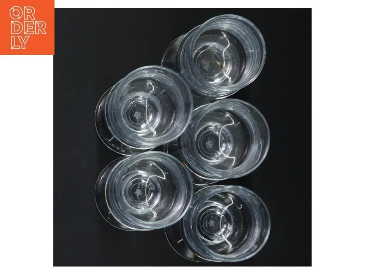 Billede 3 - Sæt af 5 glas (str. 10 cm. 5 styk)