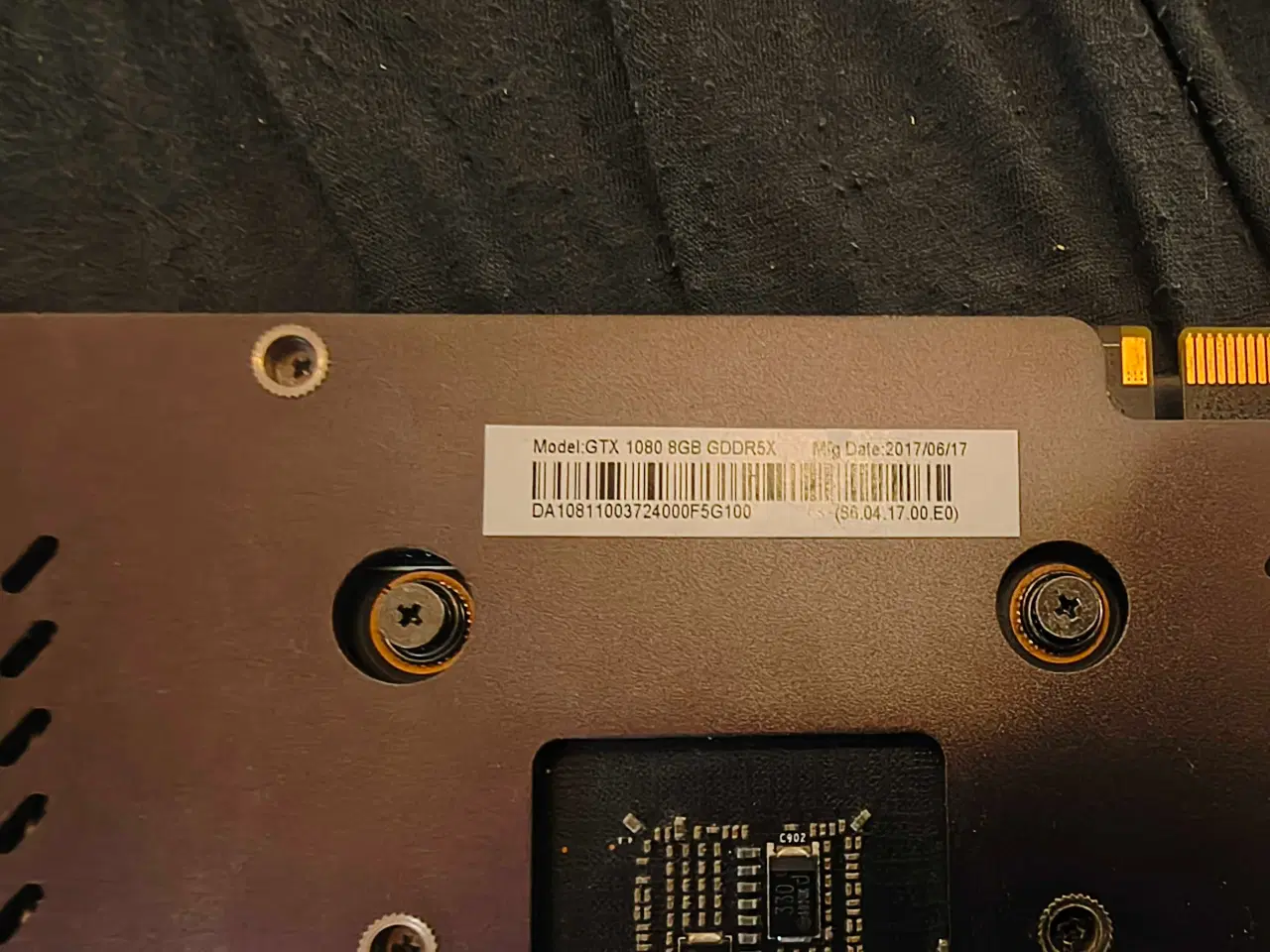 Billede 2 - GTX 1080 8GB – Kraftfuldt grafikkort til god pris