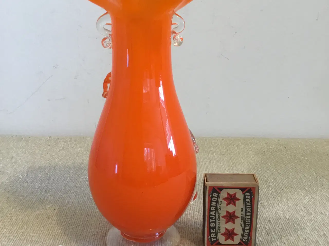 Billede 3 - Orange Tivoli vase 