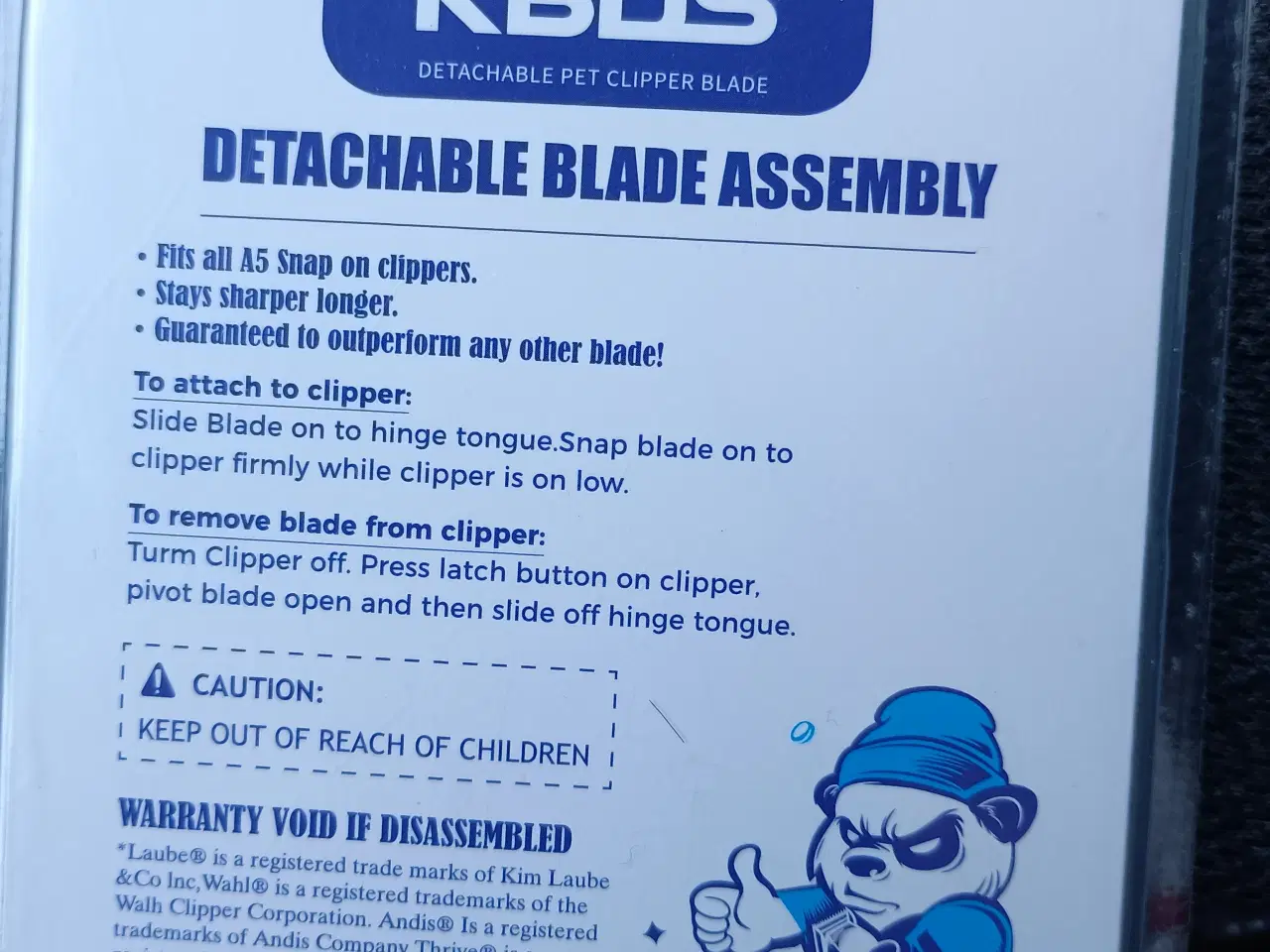 Billede 5 - Blade til hundeklip.