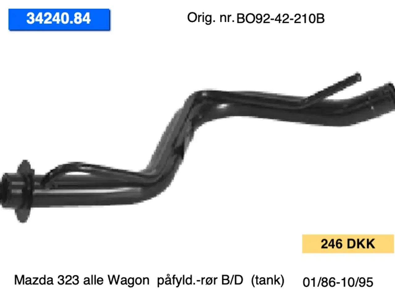 Billede 12 - Nye Mazda 323 FA-BD-BF-BW (85-89) tanke m.m.