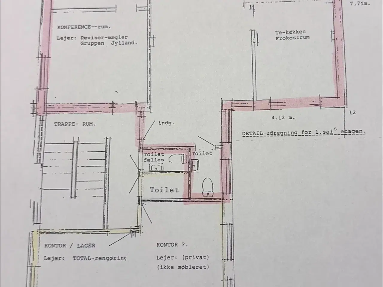 Billede 29 - Lys kontor til leje med gode faciliteter i gågaden.