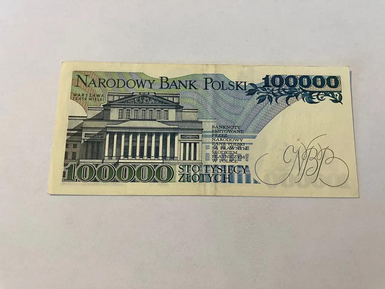 Billede 2 - 100000 Zlotych 1990 Poland