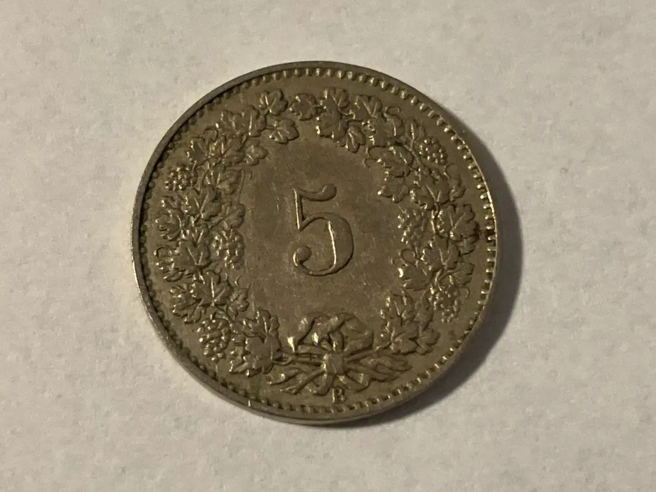 Billede 2 - 5 Rappen Switzerland 1881