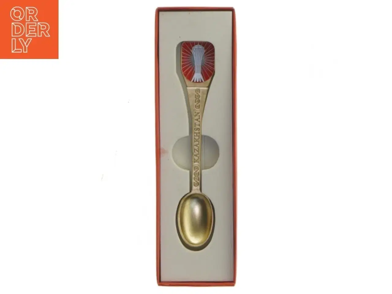 Billede 1 - Souvenir ske fra Kazakhstan (str. 12 cm)