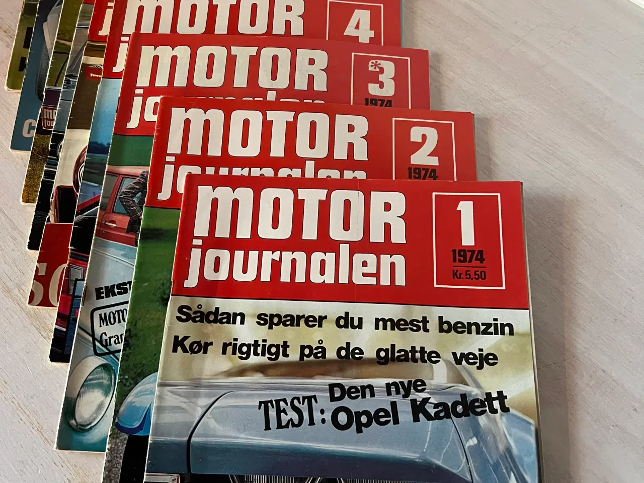 Billede 1 - Motor Journalen  årgang 1974 1-9