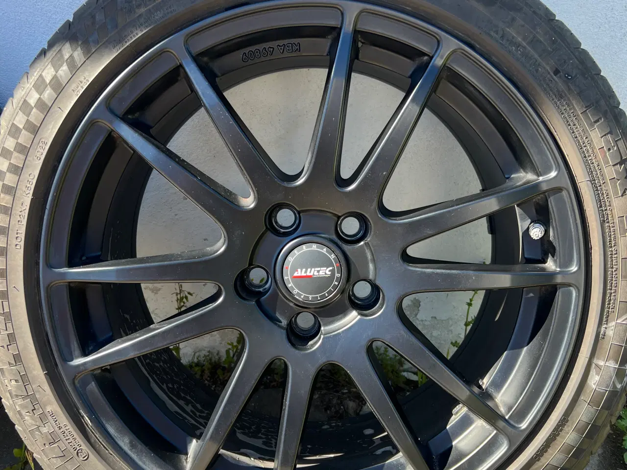 Billede 1 - Tesla Model 3 fælge med dæk