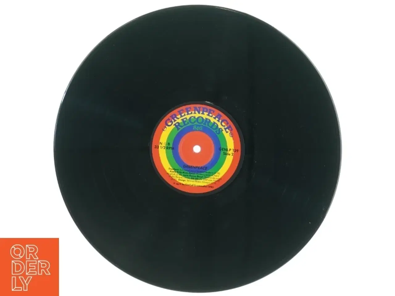 Billede 3 - Greenpeace vinylplade fra Greenpeace Records (str. 31 x 31 cm)