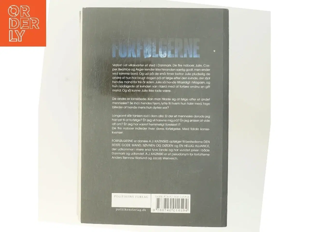 Billede 3 - Forfølgerne af A. J. Kazinski (Bog)