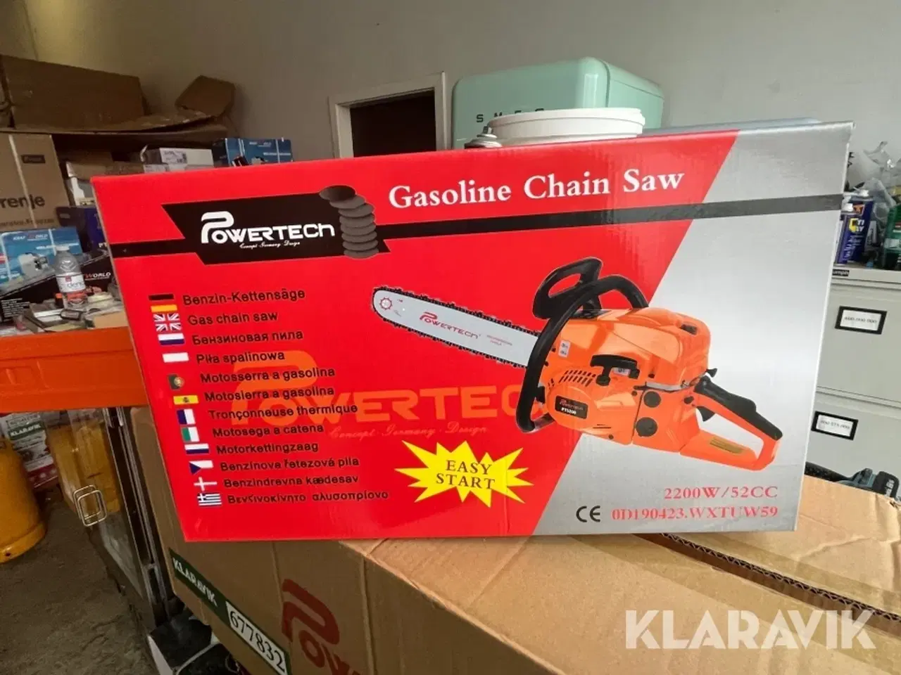 Billede 2 - Motorsav Powertech 52cc