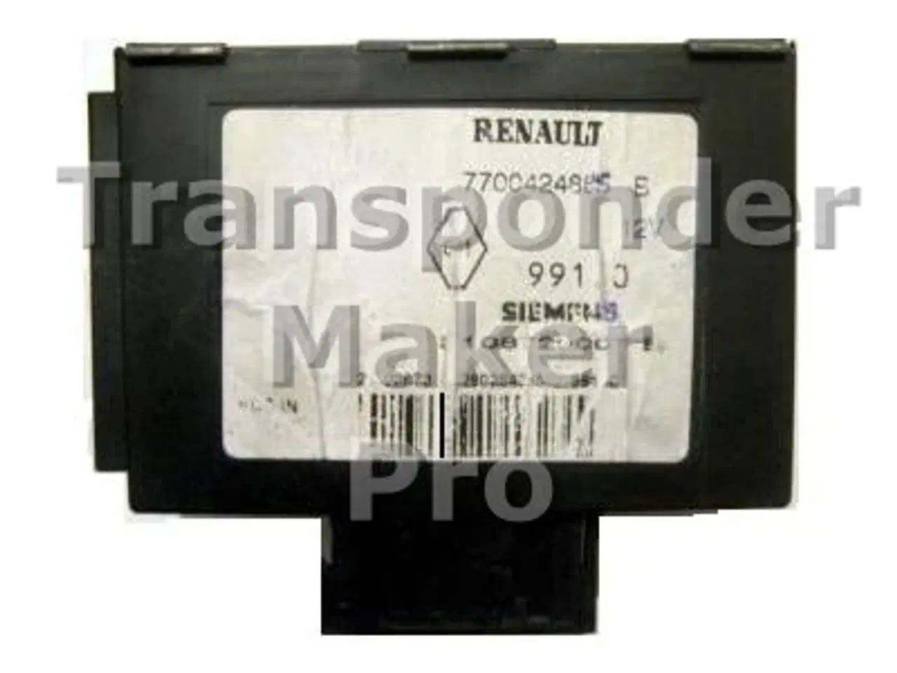 Billede 1 - TMPro Software modul 79 - Renault Megane immobox Siemens.