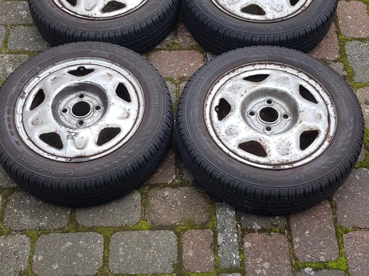 Billede 1 - 4 Sommerdæk Continental 155/65 R 14; 75T