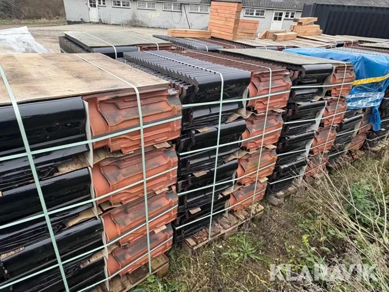 Billede 9 - Tagsten 220kvm Creaton Sinfonie vingefalstagsten med rygsten