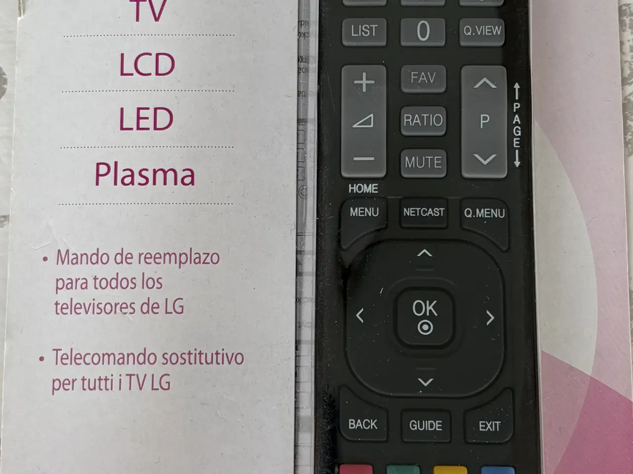 Billede 1 - LG TV-Fjernbetjening.