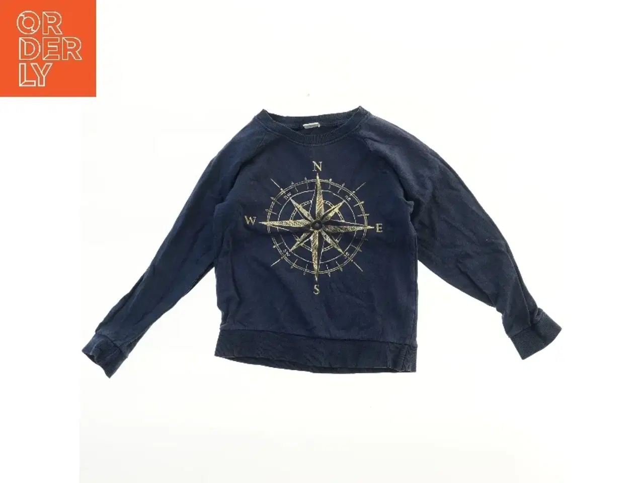 Billede 1 - Sweatshirt med kompasmotiv fra Krymmel (str. 122)